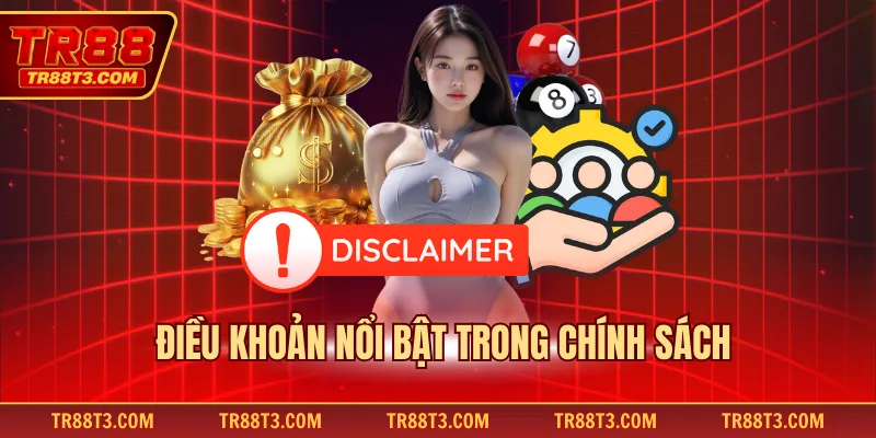 Điều khoản nổi bật trong chính sách